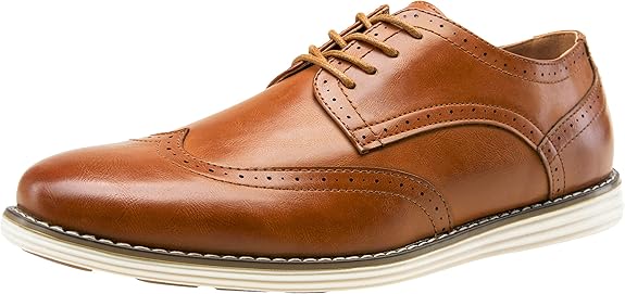 Vostey Men's Casual Dress Shoes Oxford Shoes Business Dress Dress Shoes for Men